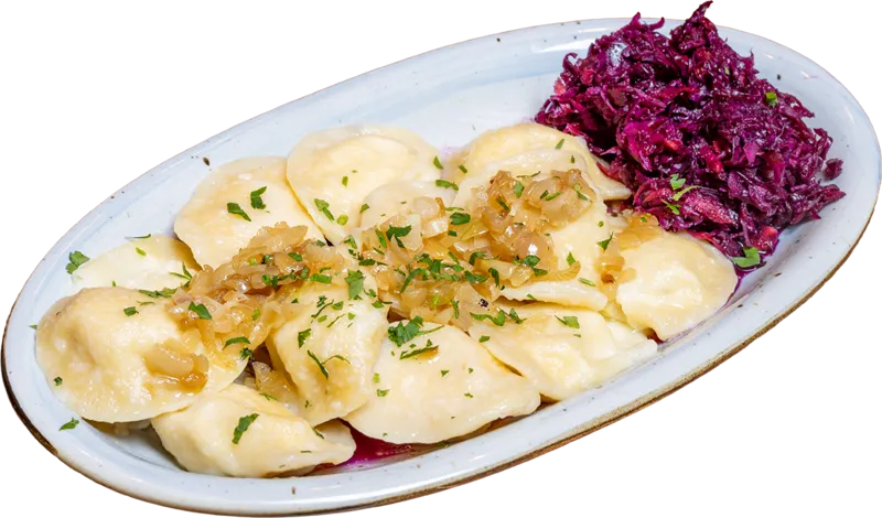 Pierogi ziemniaczano-grzybowe